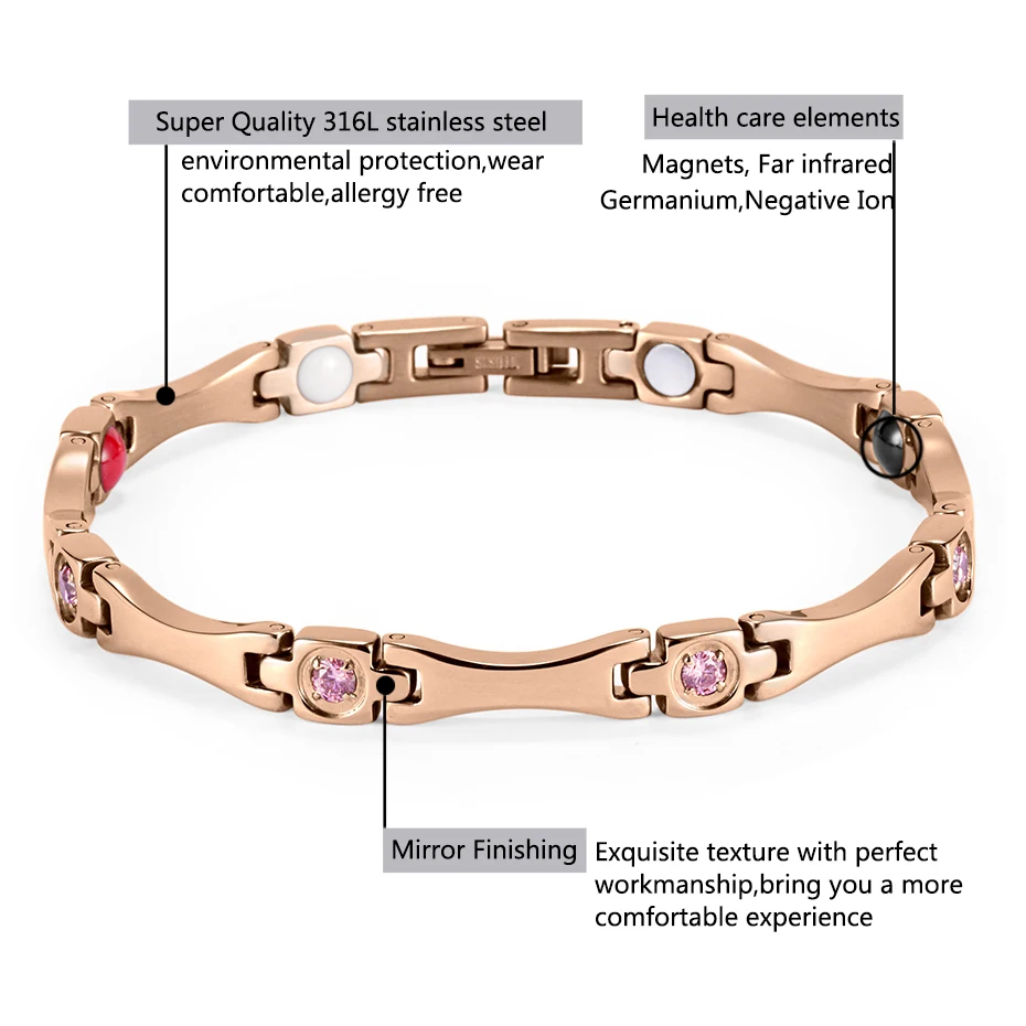 rose gold women bracelet  (3)