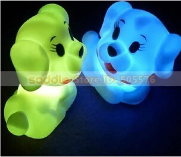 lovely pet dog LED night light (2)_