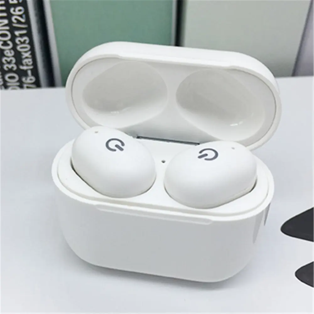 

Free Shipping Bluetooth Headphone Wireless Headphone Headsets Stereo In-Ear Earphones With Charging Box for ios and Android