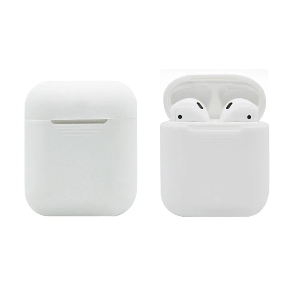 Силиконовый чехол для AirPods, защитный чехол для Apple Airpod, чехол для зарядки, спортивные наушники, Прямая поставка - Цвет: D