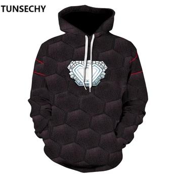

TUNSECHY Brand Avengers Alliance 3 Hoodies iron man spider-man Panther anime Hoodies & Sweatshirts Wholesale and retail