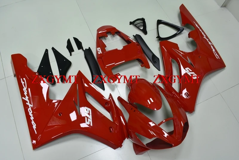 

Fairings for for Triumph 675 2006 - 2008 Fairings for Triumph 675 2007 RED Full Body Kits Daytona 2006