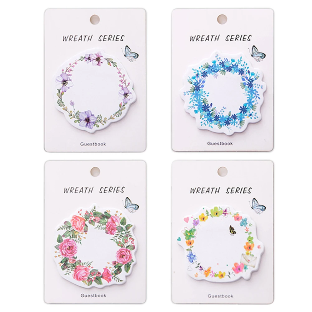 

30PCS/Box Cute Kawaii Memo Pad Sticky Notes Bookmark Post Students Planner Stickers Stationery Office School Supplies 4 Colors