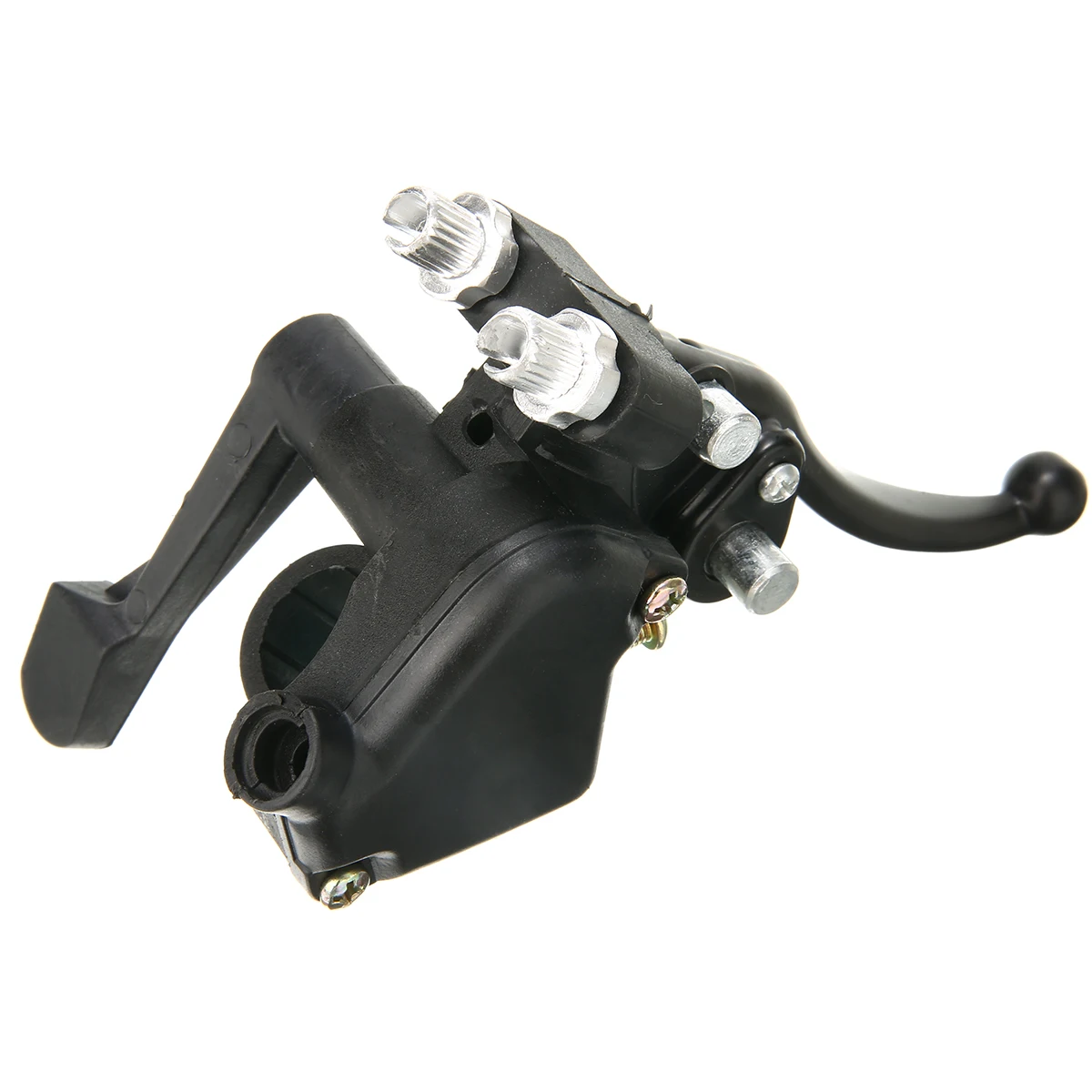 1PC Mini Moto Quad Bike ATV Thumb Throttle Front Hand Brake Lever Twin Brake Cable Black 22MM Handlebar For Honda