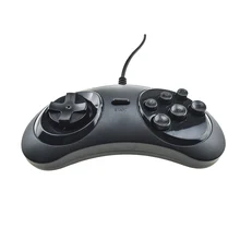 Классический проводной 6 кнопок для USB SEGA классический геймпад USB джойстик, геймпад для SEGA Genesis/MD2 Y1301/PC/MAC Mega Drive
