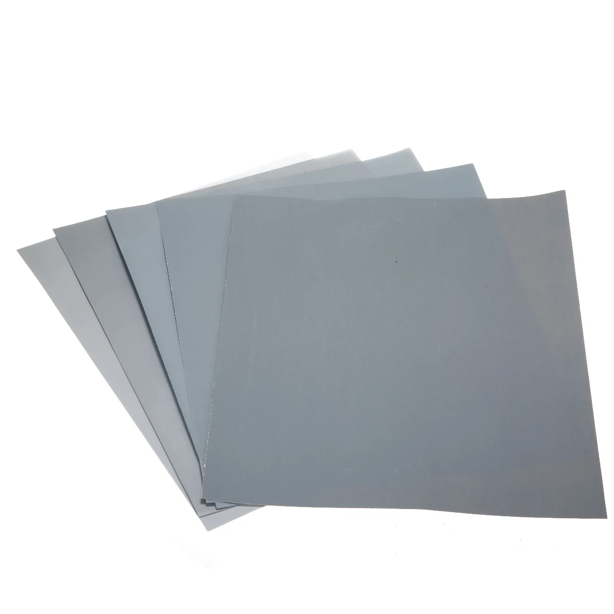 5Pcs Wet and Dry Sand Paper Waterproof Sand Papers Polishing Mixed Assorted Grit 2000 2500 3000 5000 7000 for Abrasive Tools