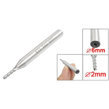 

IMC Hot Milling MachInes 4 Flutes HSS-AL End Mill Cutter Tool 2mmx6mmx12mmx58mm