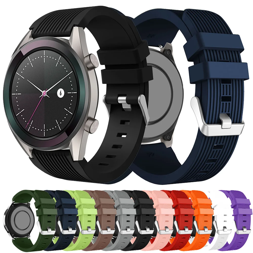 

Sport Silicone Watch Band Strap For Huami Watch GT Elegant Edition 42MM Replacement Bracelet Watchband Wristband