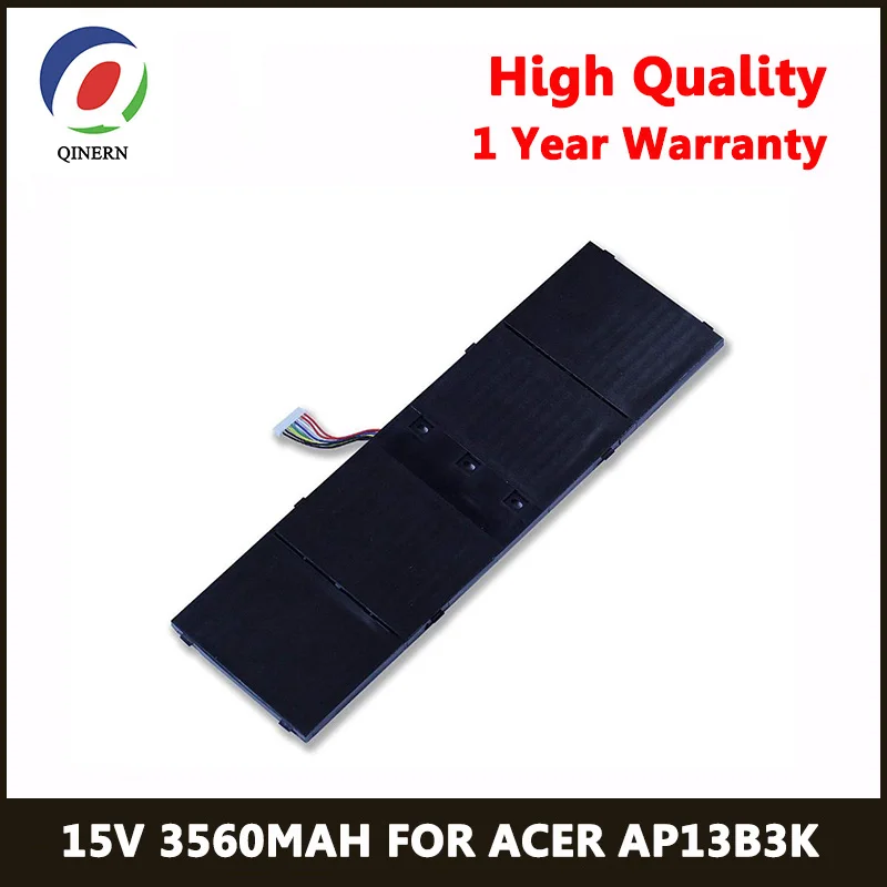 

15V/3560MAH Laptop Battery for ACER AP13B3K, ACER 552PG, Aspire V5-552G V5-573P V5-573G, M5-583 V5-552P R7-572 M5-583P, Aspire V