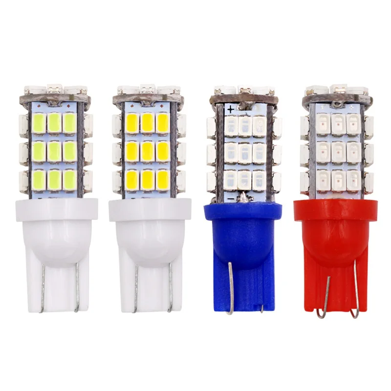 Leites 100Pcs Super Bright Car Led T10 42 Smd Led Car Light Bulbs W5W 194 1206 3020 42SMD 42Led Cold White Color DC12V Wholesale (3)