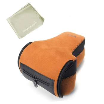 

portable inner case Camera Bag cover For SONY A9 A7 A7S A7R ILCE-A7II A7RM2 A7M3 A7RIII slr Pouch with cleaning cloth