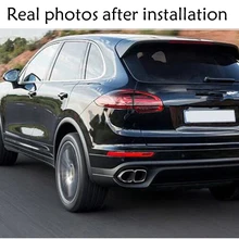 Для Porsche 11 19 лет Cayenne хвост горла высококачественная нержавеющая