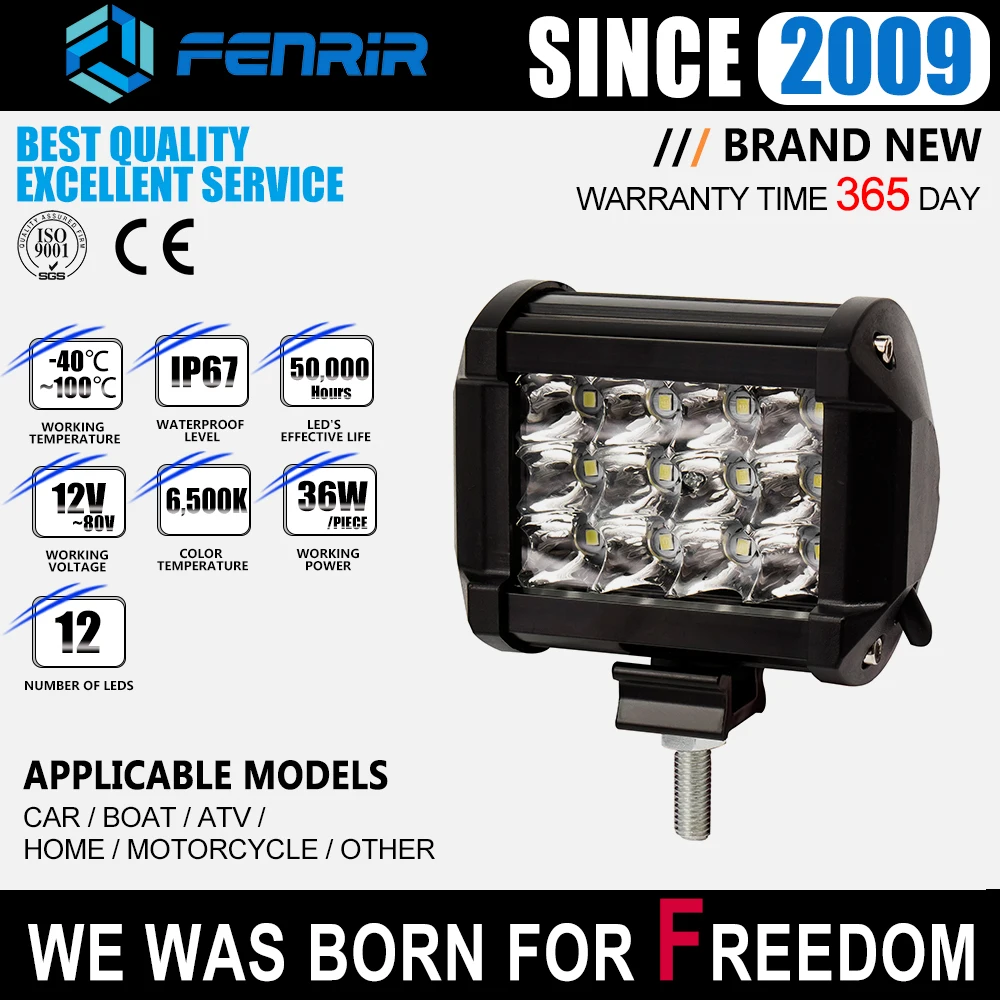 

auto accessorie for focos led 4x4 cafe racer work bar led light motorcycle automobiles of road bmw e39 e60 peugeot 206 golf 5