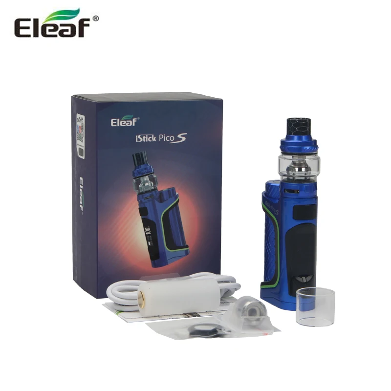 

Original iStick Pico S Kit with ELLO VATE 6.5ml Tank Electronic Cigarette 100W iStick Pico S Box MOD with HW-M HW-N Coil