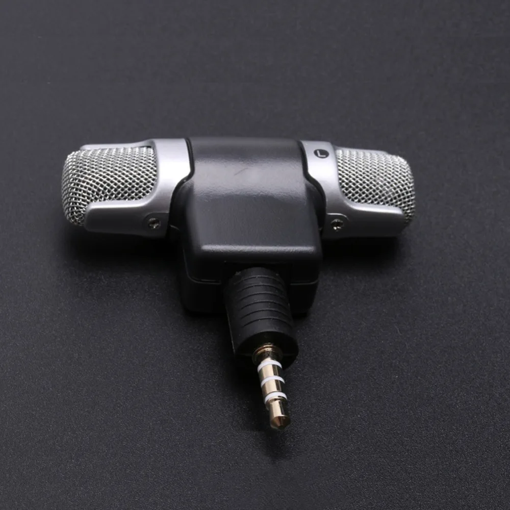 Микрофон 3,5 мм разъем стерео микрофон для записи мобильного телефона студия интервью мини микрофон смартфон для iPhone huawei Mic