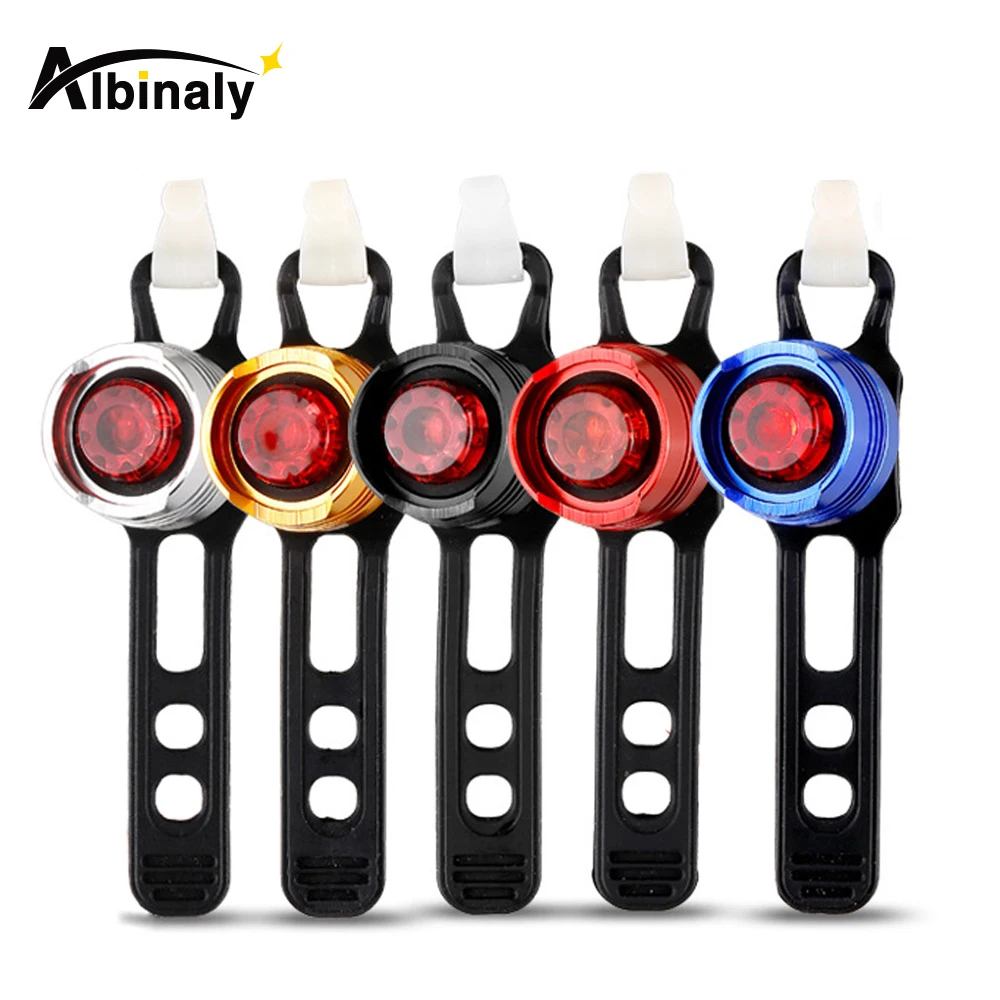 

Waterproof bicycle taillights mountain dead fly road car warning lights night riding lights ruby tail lights easy to install