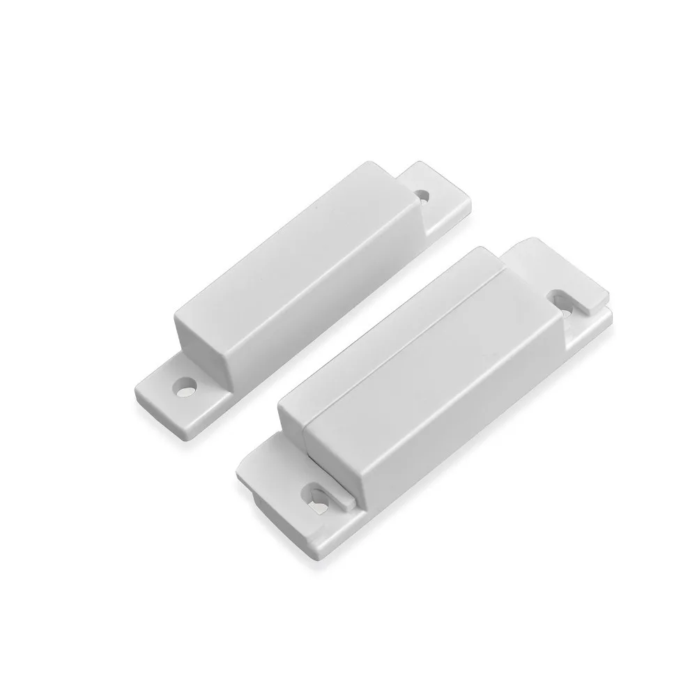 White Wired Door Window Sensor Switch Home Alarm System