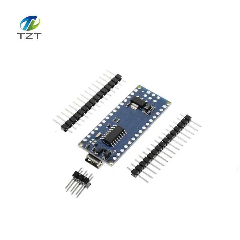 10 шт. NANO V3.0 ATMEGA328P с Загрузчиком Nano 3,0 контроллер совместимый nano CH340 USB драйвер 16 МГц с кабелем для Arduino