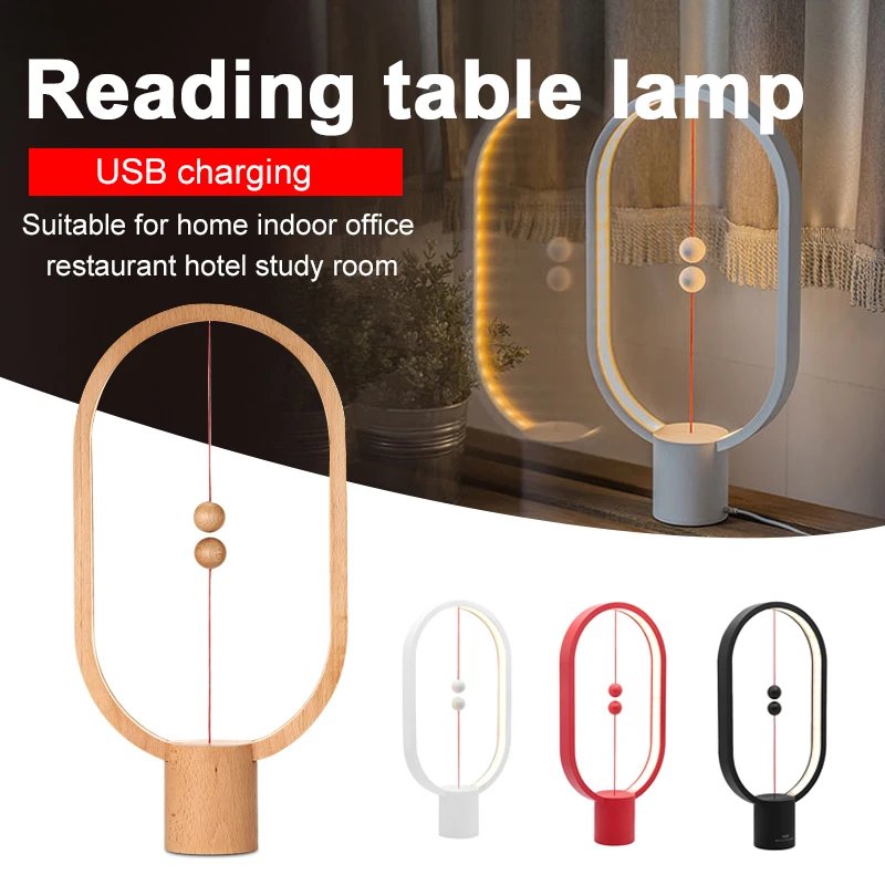 Ночник настольная лампа эллипса светодиодный Ночные огни ночник Home Decor