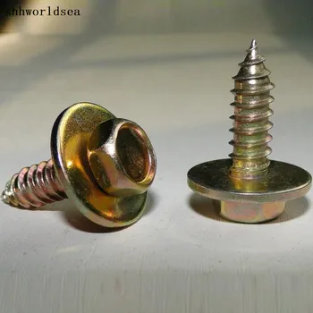 

shhworldsea auto clip fastener screw for toyota