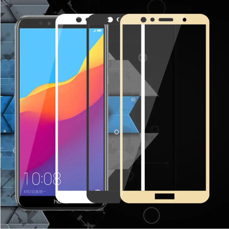 Защитное 3D стекло для Honor 7A 7C Pro защитная закаленная пленка Huawei On защита экрана