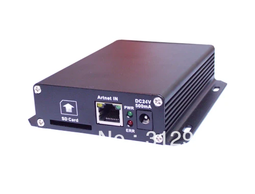 ArtNet to DMX Converter;1 x Ethernet input 4 x DMX output;2048DMX channelscompatible with Madrix AND Arkros software