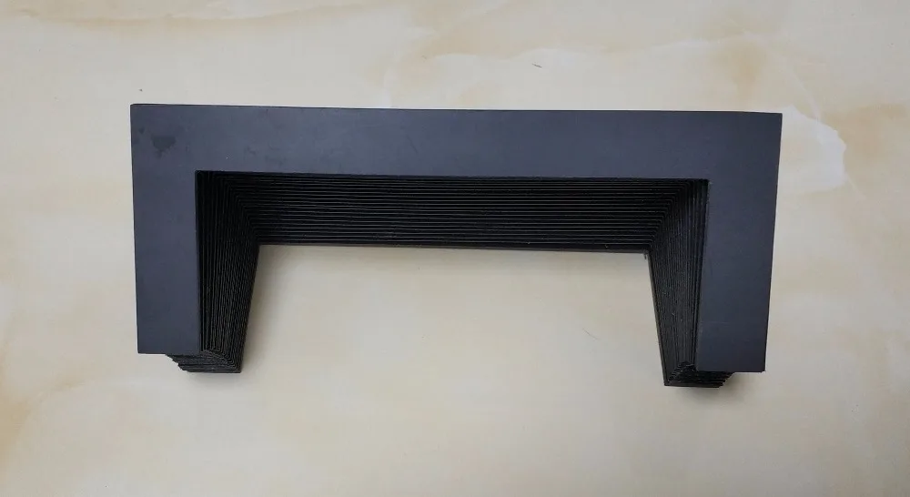 T12 accordion rail way cover for cnc machine tools
