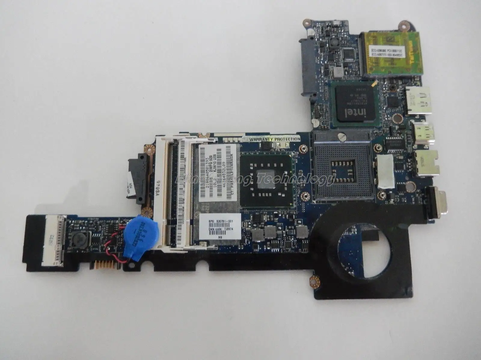HOLYTIME laptop Motherboard For hp DV3 2000 LA 4732P 530781 001 GM45