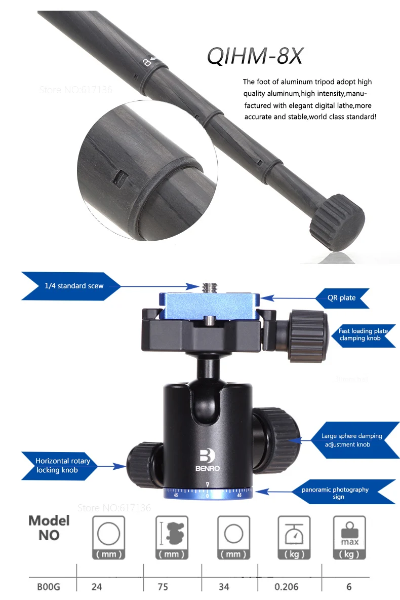 Benro sc08 Tripod 06-4