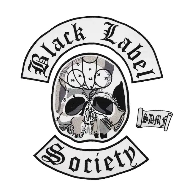 Black Label Society Large Embroidered Punk Biker Patches ...