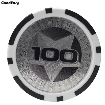 

5pcs/set Multi-col 11.5g ABS Iron Inside Casino Chips Hold'em Poker Monte Carlo Poker Poker Chips Casino Accessories