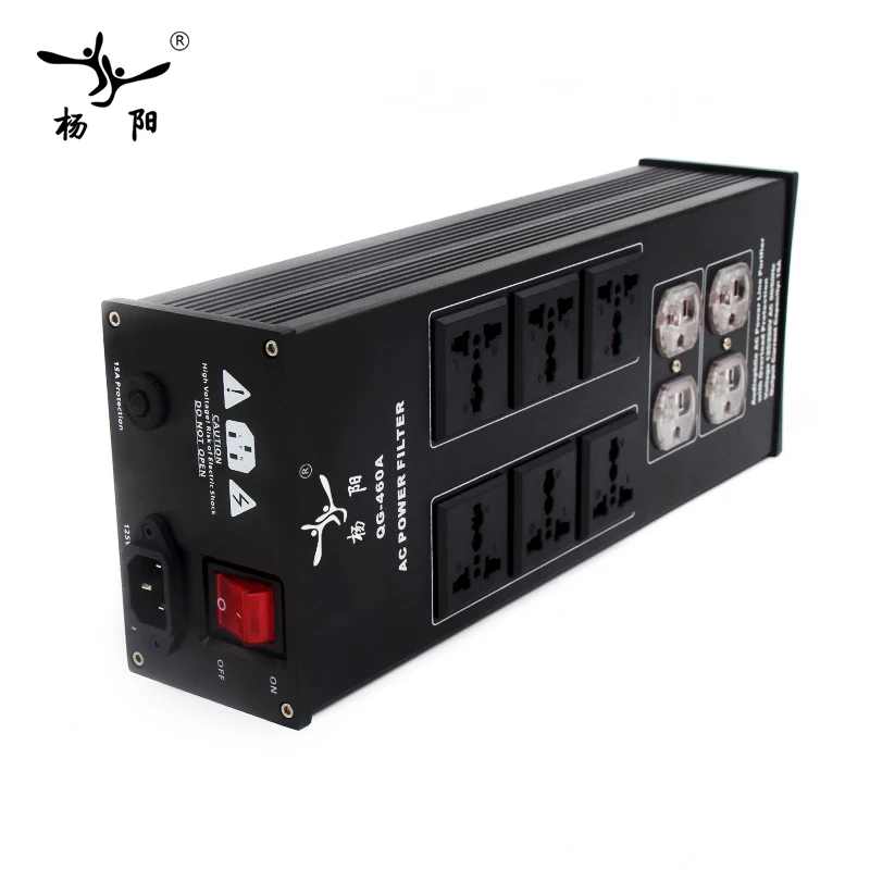 Блок питания YYAUDIO HIFI с индикатором напряжения|power socket|power supply socketpower filter |