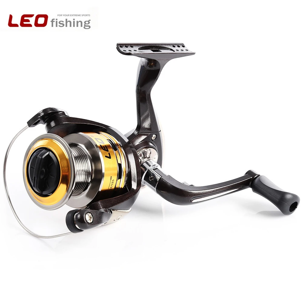 LEO GF3000A Metal Reel Spinning Fishing Reels Tackle Lure with One Way