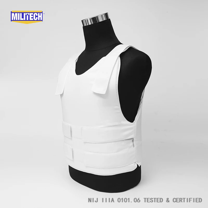 Armor Corr Concealable Stabiiia Vest New Kevlar Bullet >> Militech White Nij Iiia 3a And Level 2 Stab Concealable Twaron Armor Corr Concealable Stabiiia Vest New Kevlar Bullet >> Militech White Nij Iiia 3a And Level 2 Stab Concealable Twaron