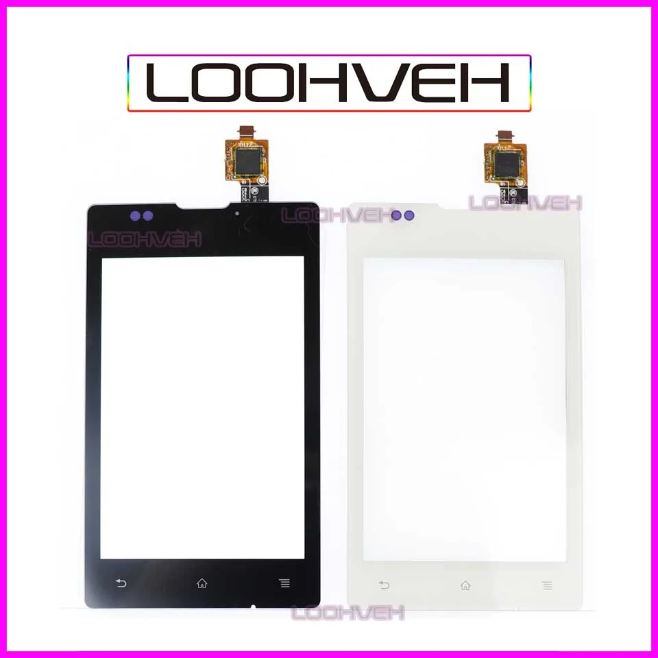 

3.5" E Touch Panel for Sony Xperia E C1505 C1504 C1605 C1604 Touch Screen Digitizer Sensor Front Glass Lens Black White