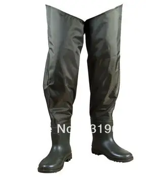 Size 43 Green Boot-foot Fishing Wader Fly Carp Waterproof Fishing Pants