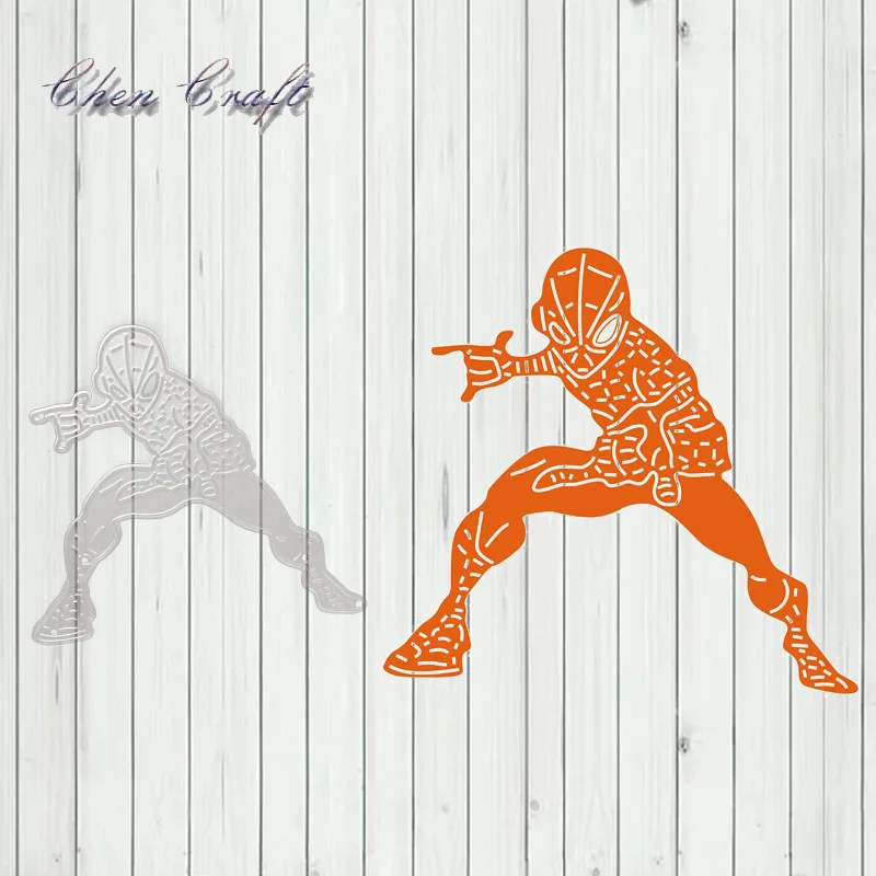 

Guardian of Justice 3 Metal Cutting Dies Stencils Scrapbooking Decorative Embossing Folder Carbon Steel Paper Card DIY