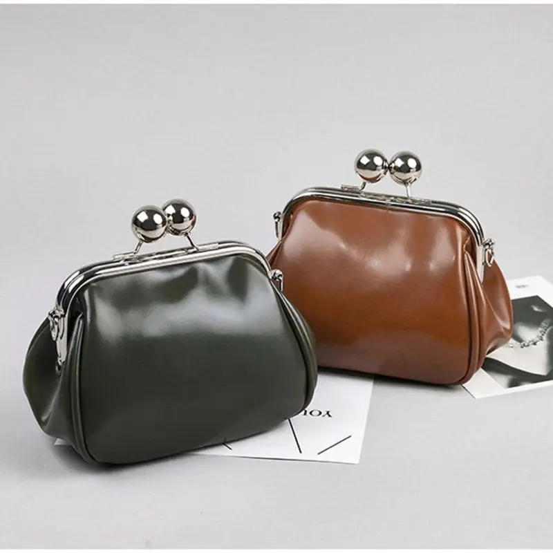 Женская винтажная сумка через плечо из искусственной кожи, мини-сумка через плечо, Женская сумочка, кошелек