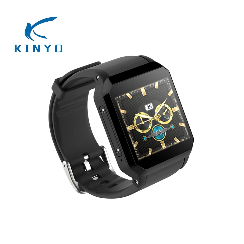 

KINYO 2018 Newest GPS Smart Watch Heart Rate Monitoring fitness watch video recording photos sharing popular Smart wristwatches