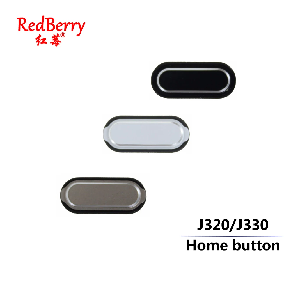 Черный/белый/золотистый Новый J330 Кнопка возврата для Samsung Galaxy J3 2016 J320 J320F запасные