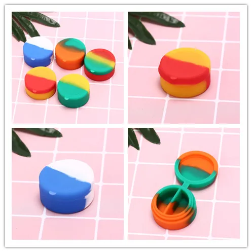

Small Pill Box Travel Medicine Organizer Pill Case Splitter Box Cutter One Day Pill Container Random Color New