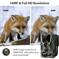 Trail Hunting Camera With 5000Mah Lithium Battery 16MP  HC801ALI 1080P IP65 Waterproof Photo Traps 0.3s Wild Surveillance 2