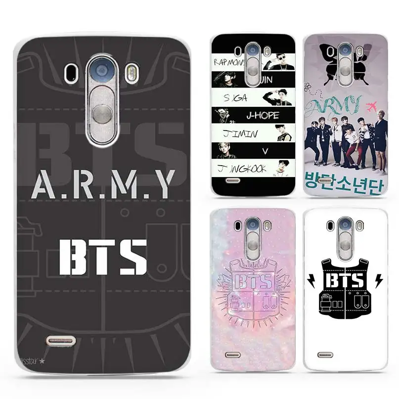 bts bangtan boys logo white cover shell coque bts bangtan boys logo white cover shell coque