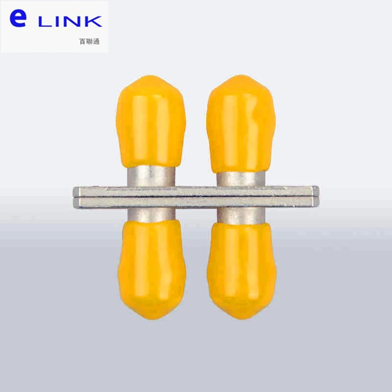 Monomodo e Multimodo de Fibra Acoplador de Fibra st para st Óptica Duplex Adapte Apc pc Manga Cerâmica Elink Bom 50pcs Upc 1 High Quality Telefonia e Comunicação