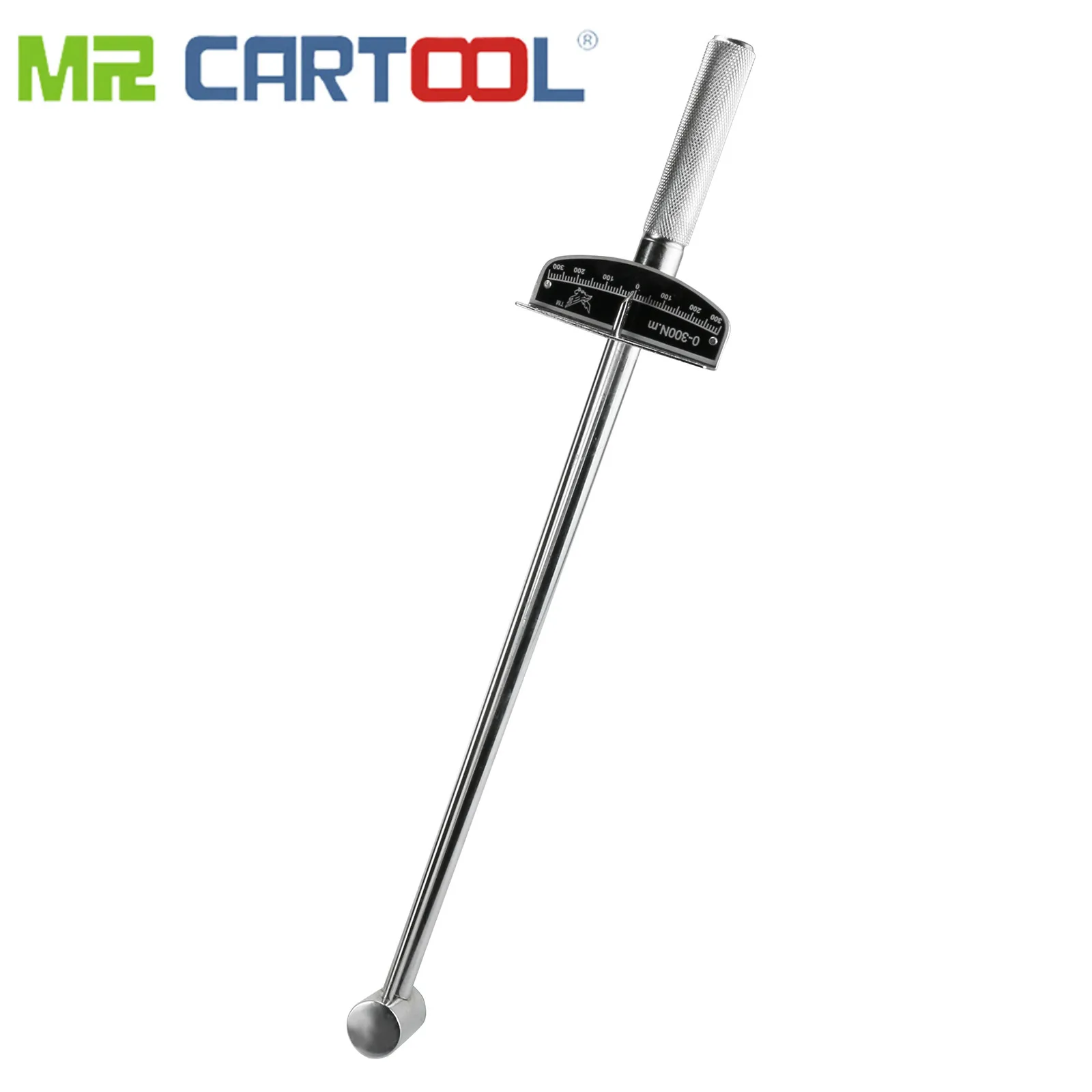 1/2'' Drive 0300 N.M Torque Wrench Dual Drive Beam Style With 23'' Removal Installation Car