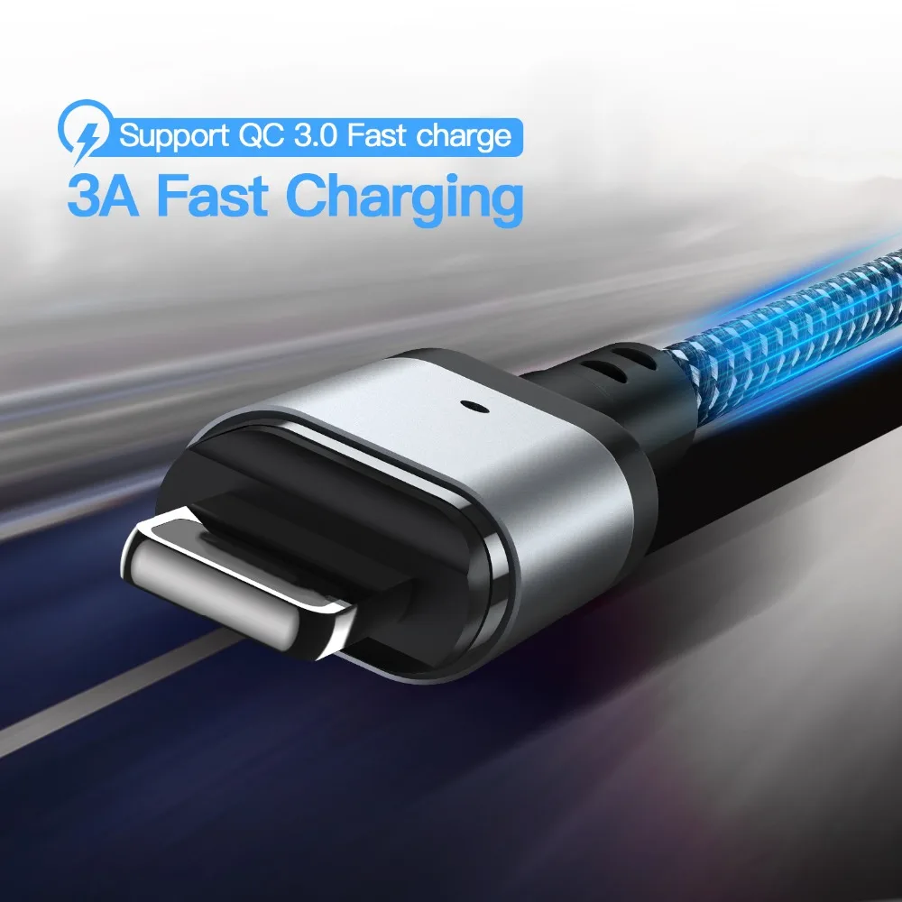 Suntaiho Магнитный usb зарядный кабель для iphone micro c переходник зарядного устройства