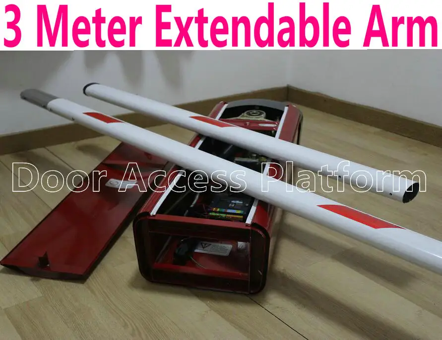 3 м extendable'barrier Arm для стояночный ворот, Стоянкы Автомобилей Автомобиля barrier' продлить руку системный контроллер доступа шлагбаум(только в том случае, рычаг