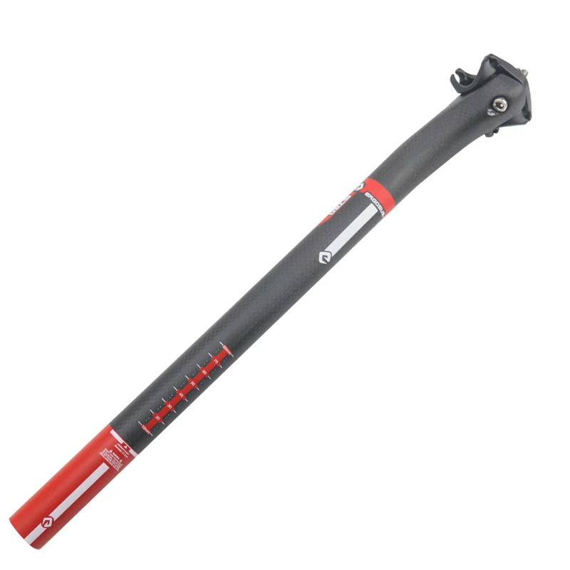 ERGOSUM Bicycle Carbon Seat Post Bike Carbon Seatpost Tube Seatpost MTB 27.230.831.6mm35040mm Bicycle Parts (3)