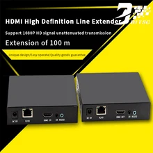 Szbitc 1080 p HD HDMI Extender 100 m sobre TCP/IP Cat5e/6 Ethernet transmisor y el receptor HDMI cable para multimedia ordenador TV