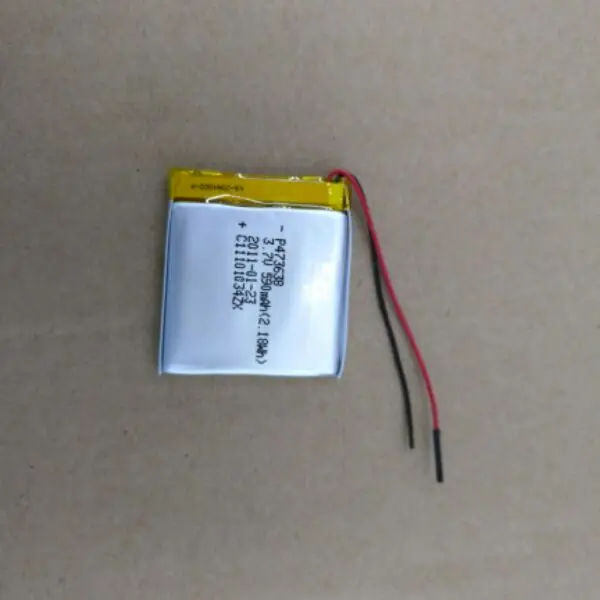 

Packet 3.7V polymer lithium battery 473638 590mah